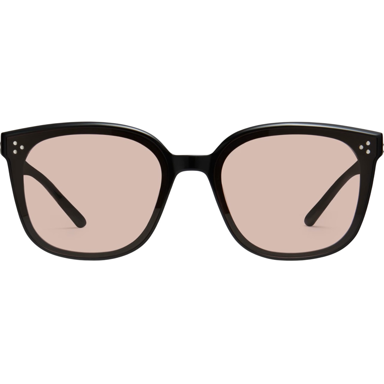Mắt kính mát Gentle Monster By 01 (OR) Orange Lenses Black Acetate Frame