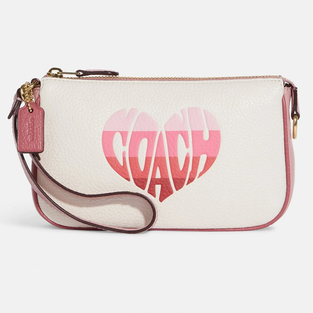 Túi Coach Nolita 19 With Stripe Heart Motif