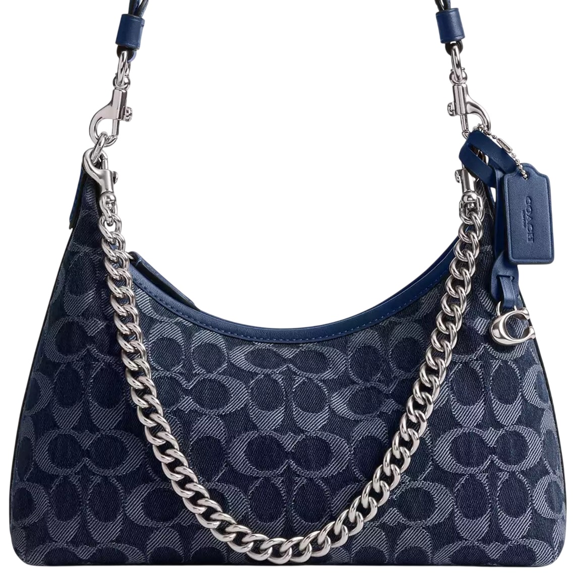 Túi Coach Juliet Shoulder Bag 25 In Signature Denim Deep Blue Multi CAM27