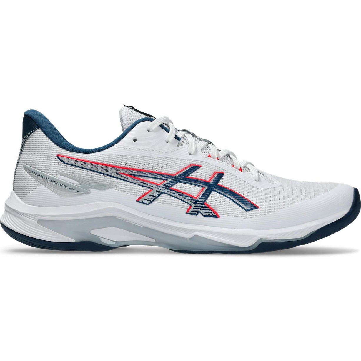 Giày thể thao Nam Asics NETBURNER BALLISTIC FF 4 WHITE MAKO BLUE 1051A088-101