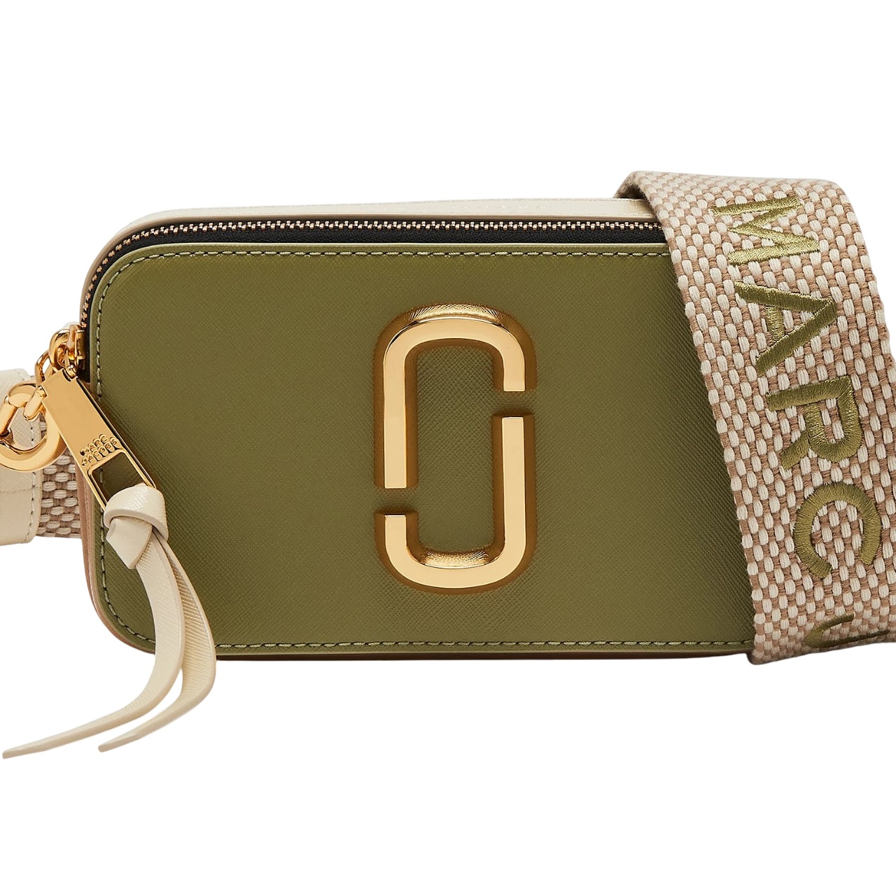 Túi Marc Jacobs màu xanh rêu The Colorblock Snapshot Crossbody Bag Reed Multi