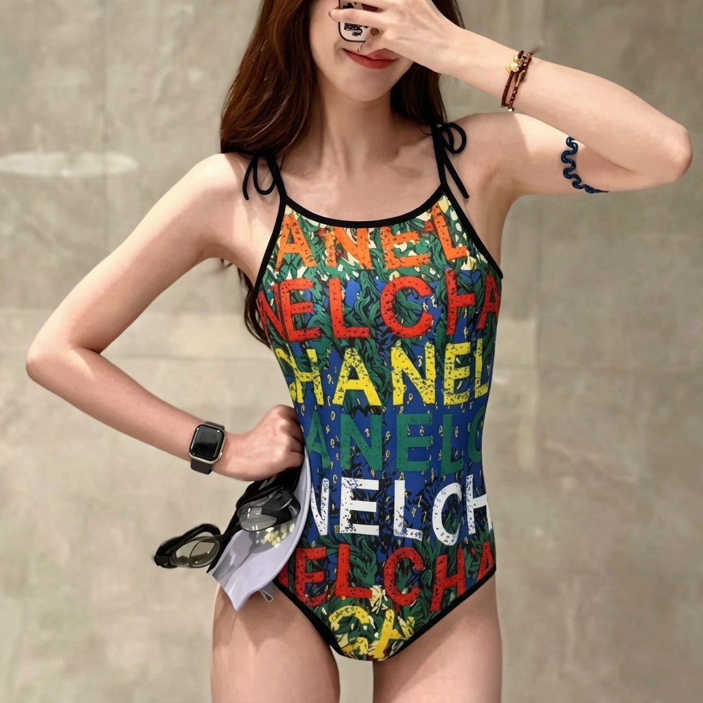 Áo tắm nữ một mảnh Chanel