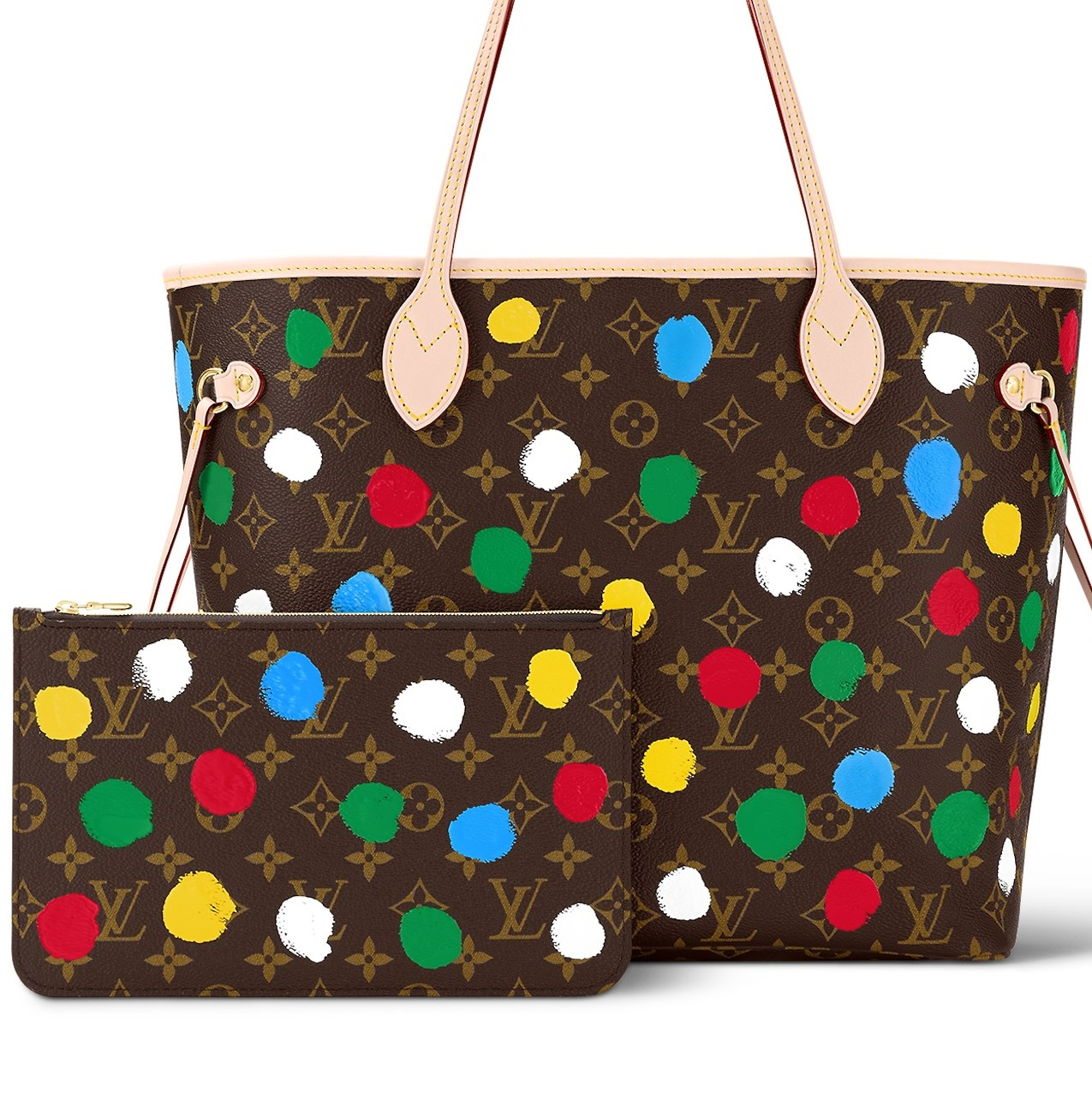 Louis Vuitton Neverfull NM Tote Limited Edition Colored Monogram Giant MM  Multicolor 1512861
