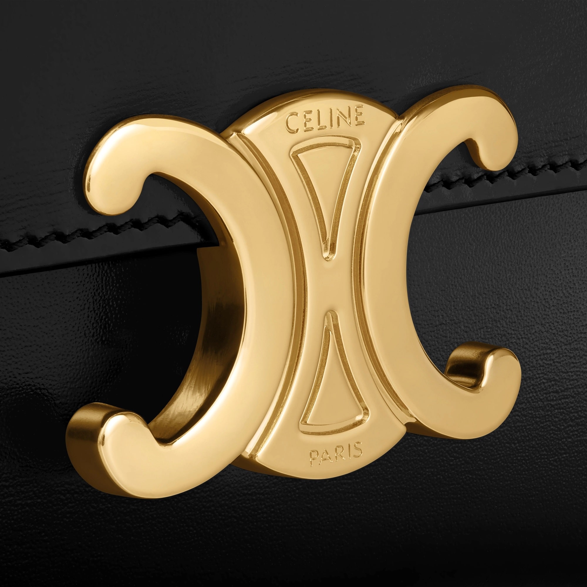 Túi xách Celine Teen Lola In Shiny Calfskin Black 2
