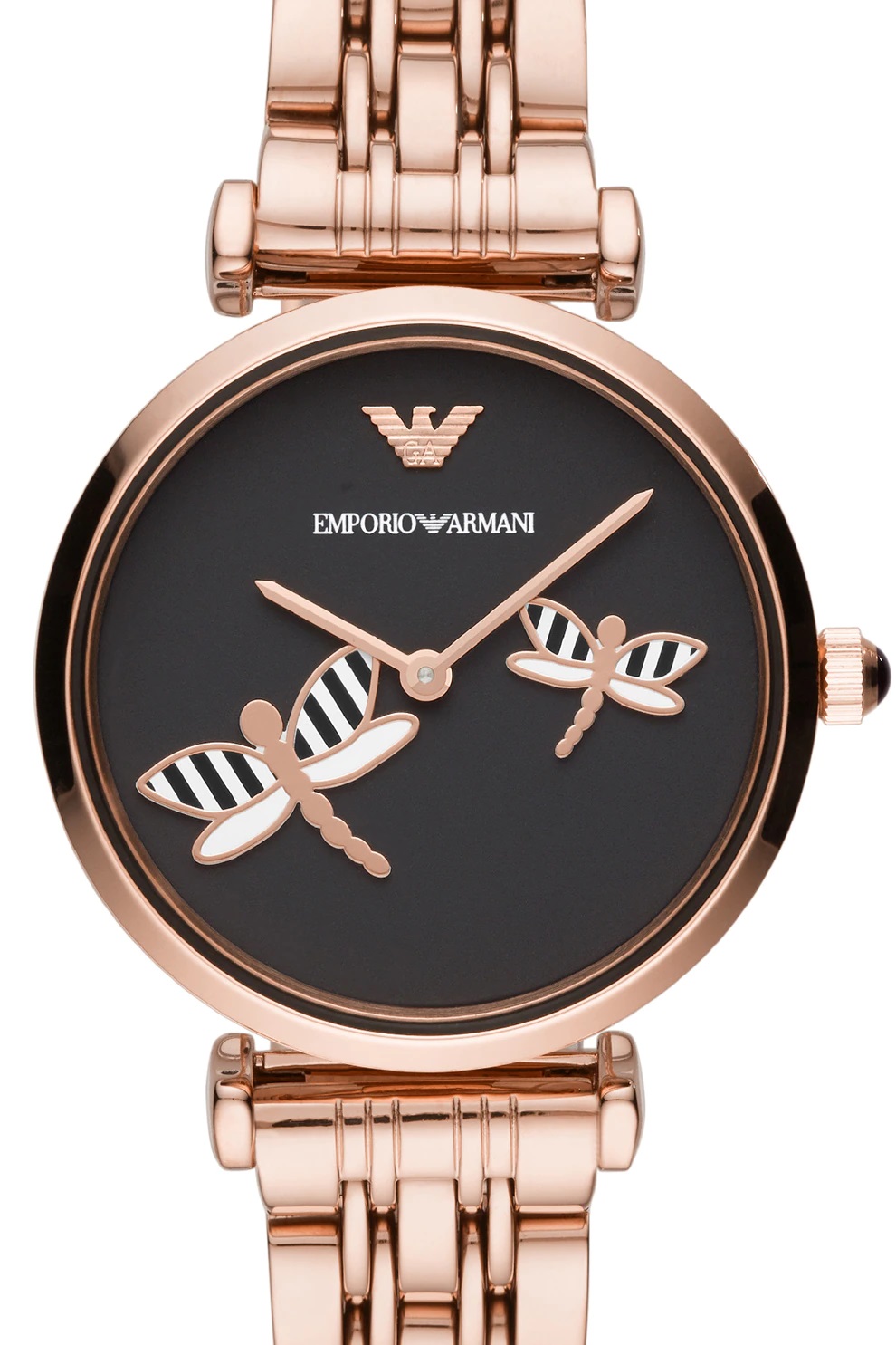 ĐỒNG HỒ NỮ EMPORIO ARMANI DRAGONFLY GIANNI T-BAR AR11206 BLACK DIAL WATCH FOR WOMEN 8