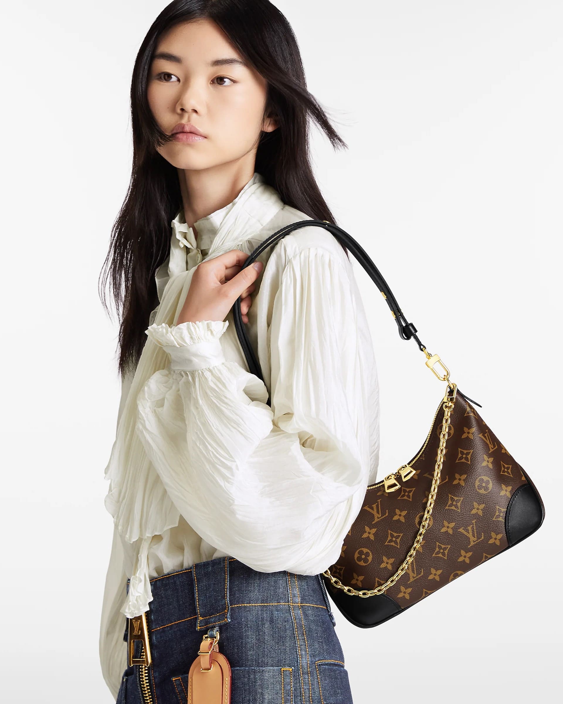 Túi Louis Vuitton Boulogne Monogram Canvas Black M45831 5