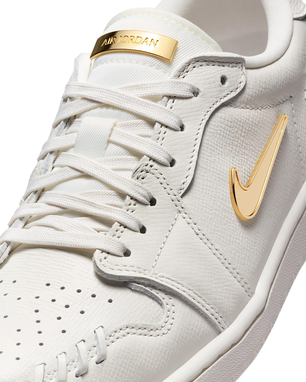 Giày Nike nữ Air Jordan 1 Low Method of Make Womens Shoes Sail Metallic Gold FN5032-100 8