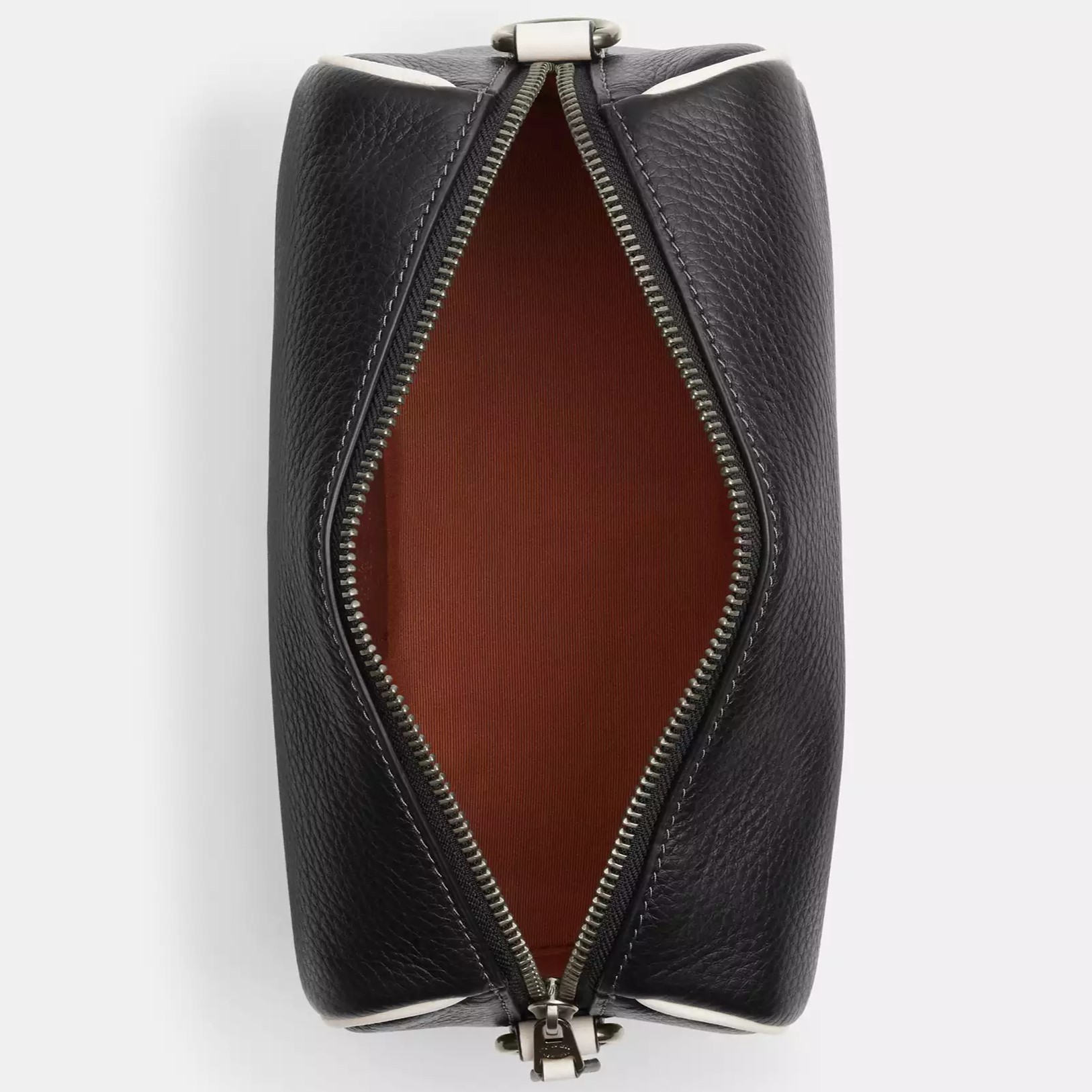 TÚI ĐEO CHÉO COACH AXEL GUNMETAL BLACK REFINED PEBBLE LEATHER CROSSBODY BAG CP172 6