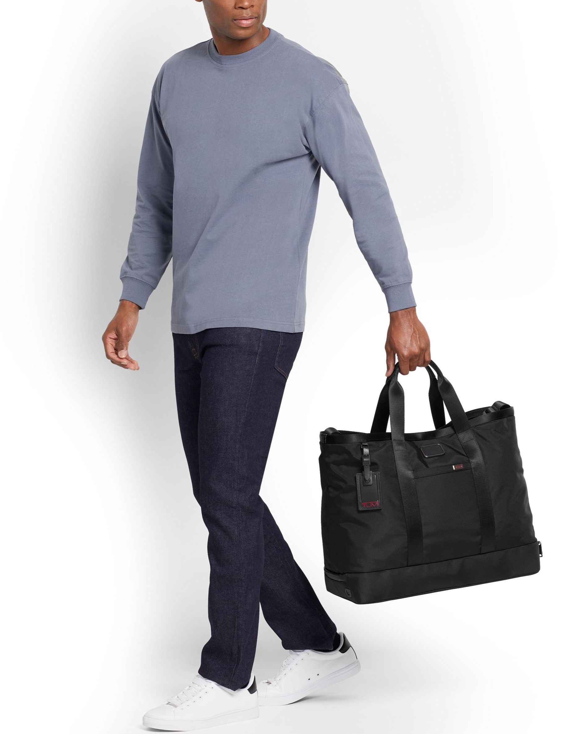 TÚI XÁCH TUMI ALPHA CARRYALL BLACK BALLISTIC NYLON TOTE BAG 6