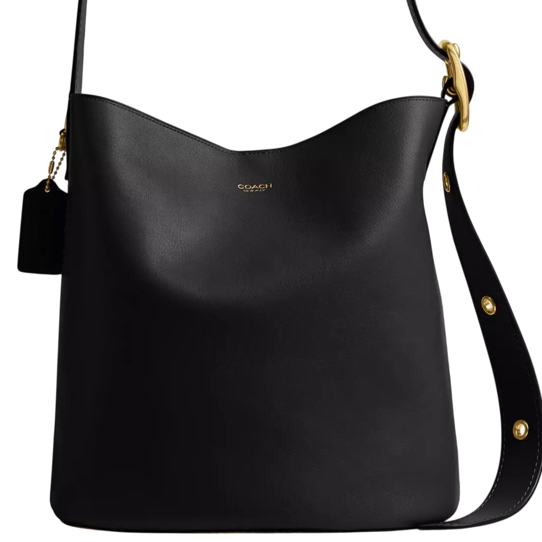 Túi xách Coach Bleecker Bucket Bag Black CCC23 7