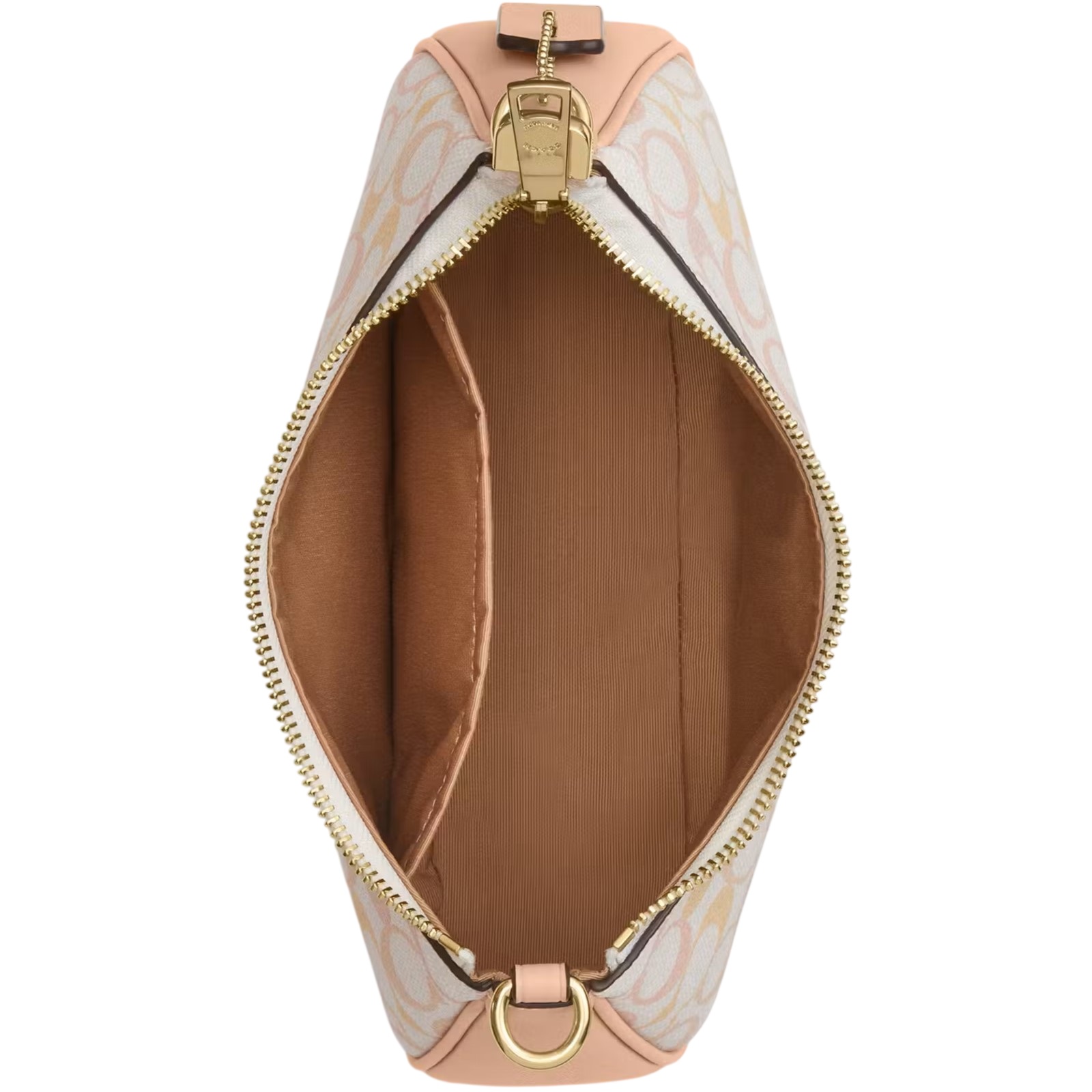 Túi Coach Teri Shoulder Bag In Pretty Signature Canvas Chalk Pink CDZ05 8