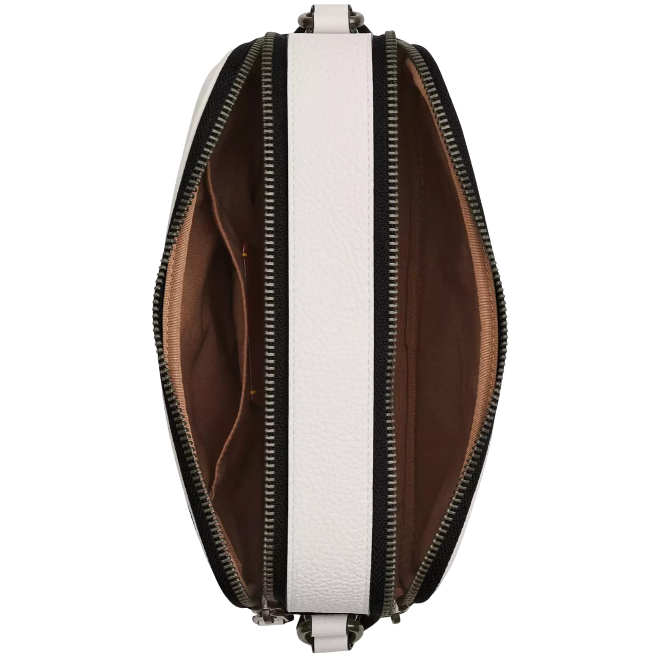 Túi Coach Nam Graham Crossbody Bag Varsity Motif Chalk Black CAJ64 2