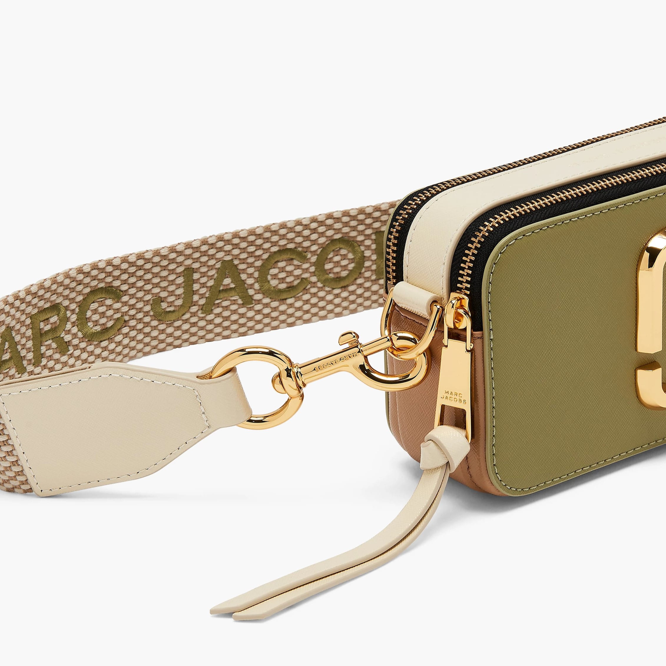Túi Marc Jacobs màu xanh rêu The Colorblock Snapshot Crossbody Bag Reed Multi 1