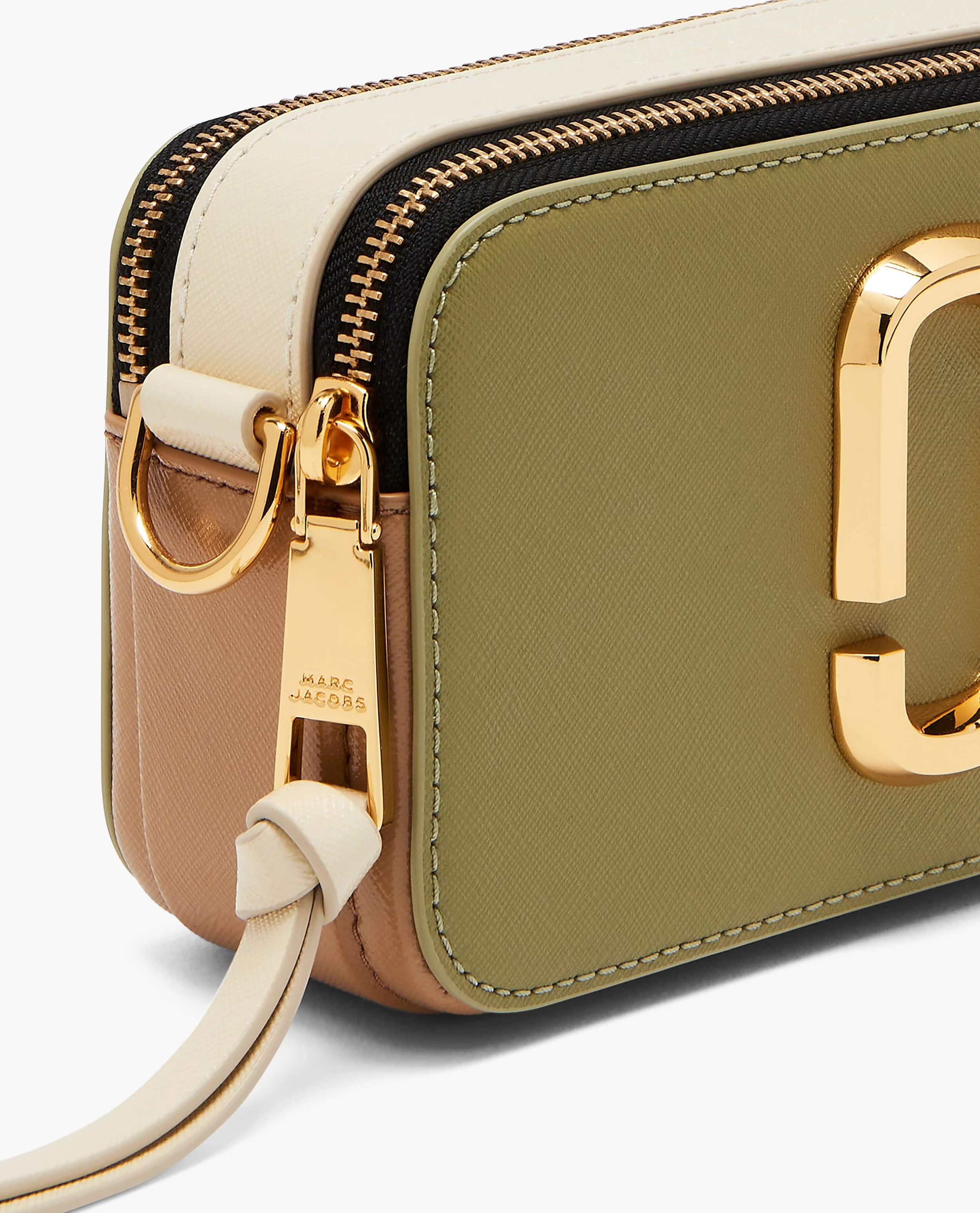 Túi Marc Jacobs màu xanh rêu The Colorblock Snapshot Crossbody Bag Reed Multi 2