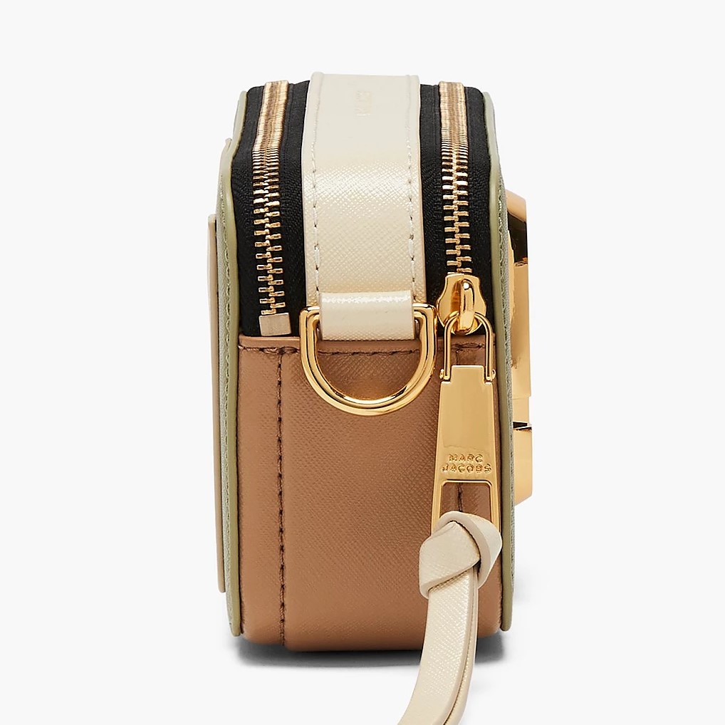Túi Marc Jacobs màu xanh rêu The Colorblock Snapshot Crossbody Bag Reed Multi 7