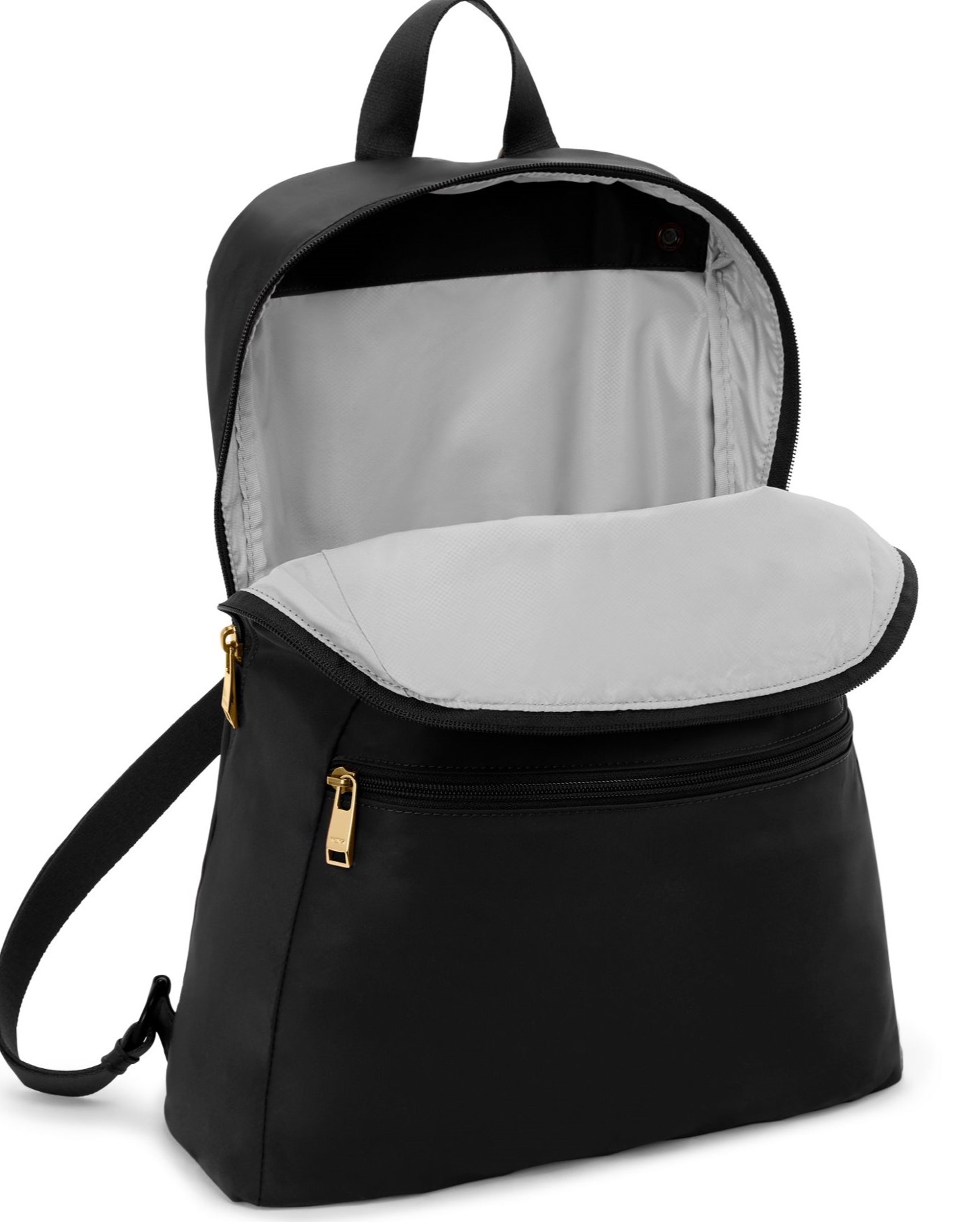 Balo Tumi Voyageur Just In Case Backpack Black Gold 5