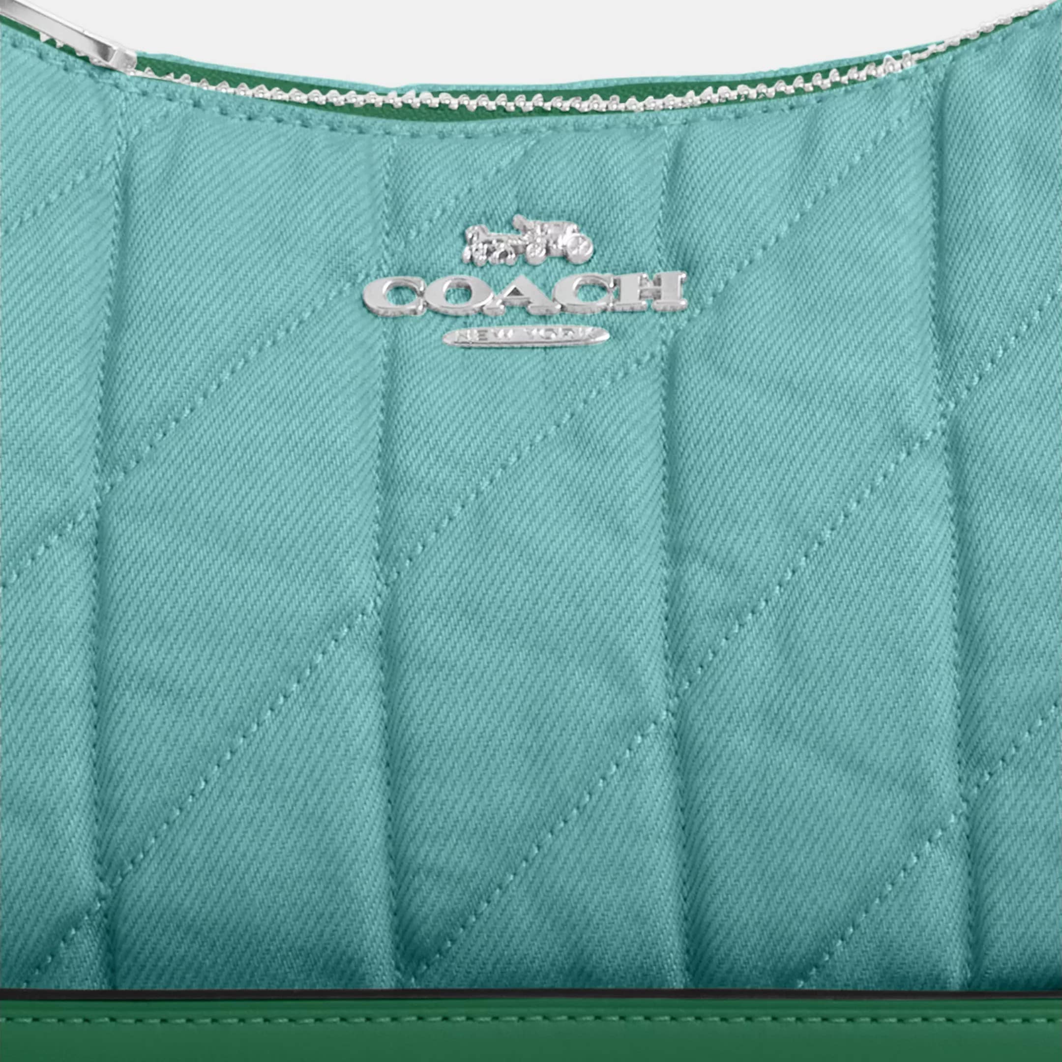 Túi đeo vai Coach Teri Shoulder Bag Ivy Green CBG86 4