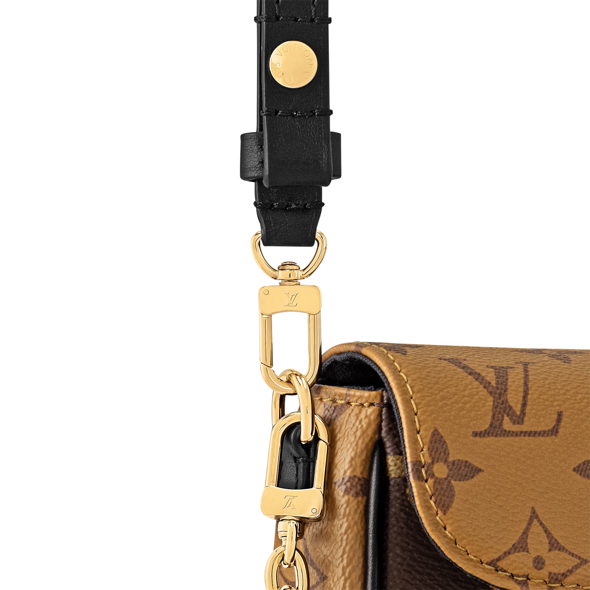 Túi Louis Vuitton Wallet On Chain Ivy Monogram Reverse 4