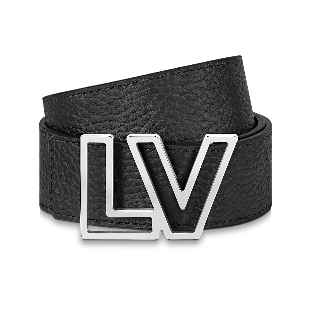 Dây nịt LV Louis Vuitton Monument Outline 35 mm Reversible Belt 2