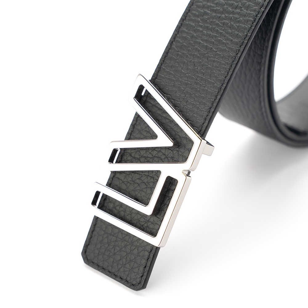 Dây nịt LV Louis Vuitton Monument Outline 35 mm Reversible Belt 4