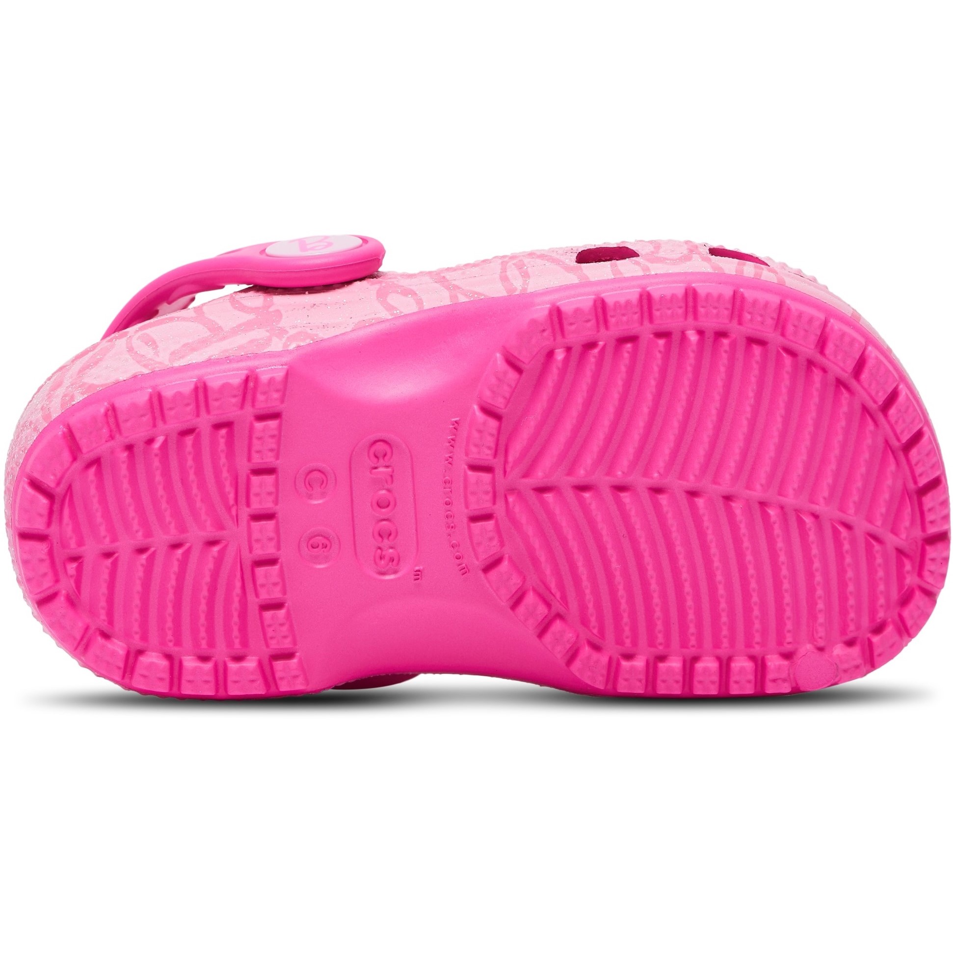 Giày Crocs trẻ em Clog Toddler Classic Mattel Pink Barbie 1