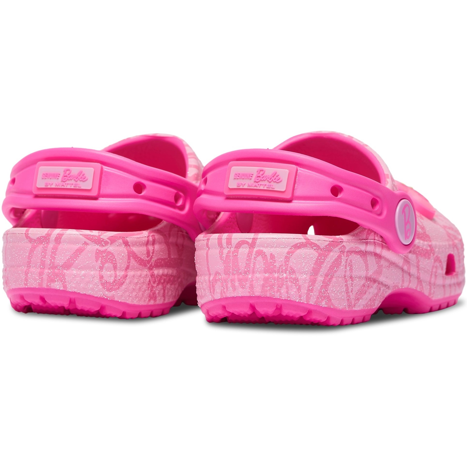 Giày Crocs trẻ em Clog Toddler Classic Mattel Pink Barbie 5