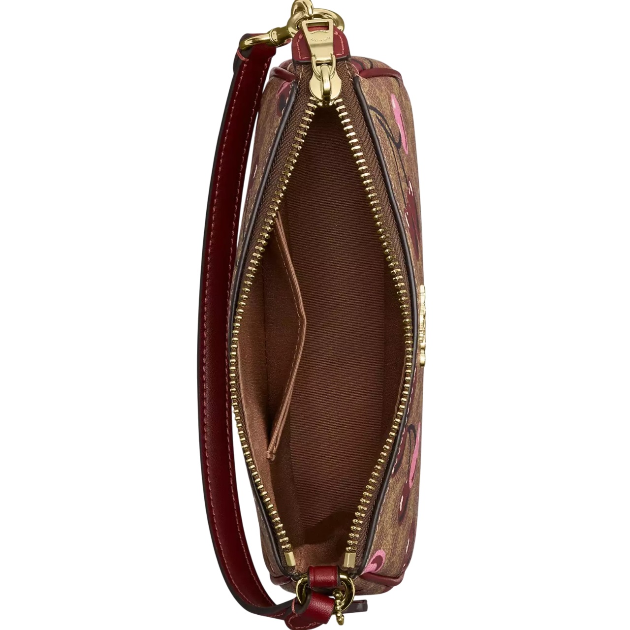 Túi Coach Nolita 19 In Signature Canvas With Cherry Print Tan Multi CZ011 4