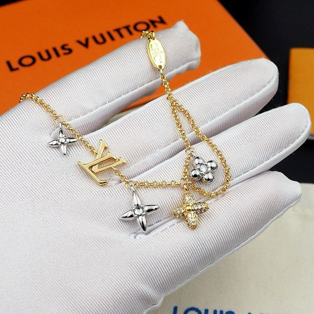 Vòng tay Louis Vuitton Womens LV Gram Bracelet M1044A 9