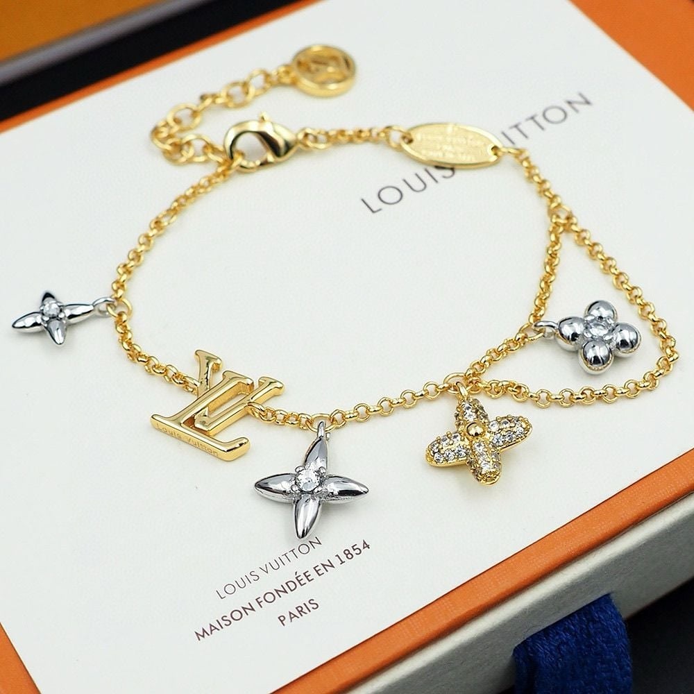 Vòng tay Louis Vuitton Womens LV Gram Bracelet M1044A 8