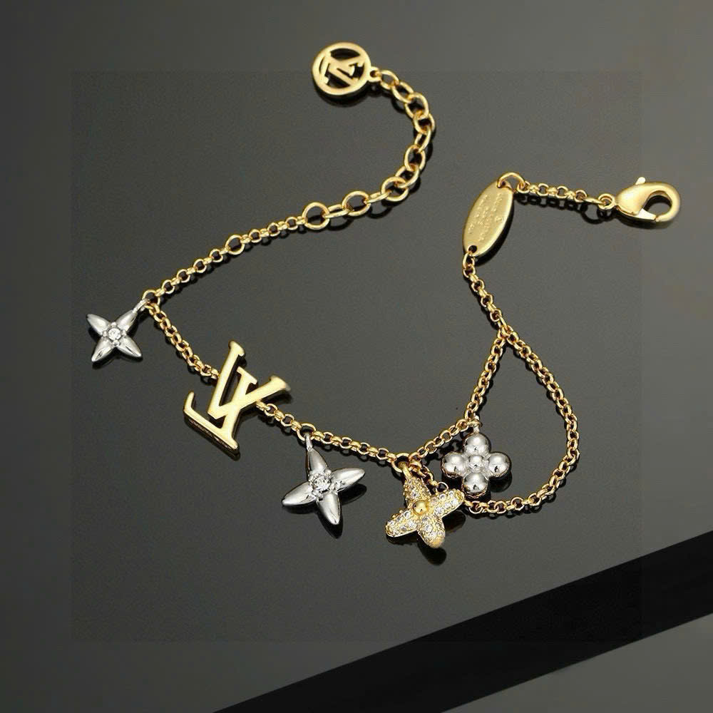 Vòng tay Louis Vuitton Womens LV Gram Bracelet M1044A 7