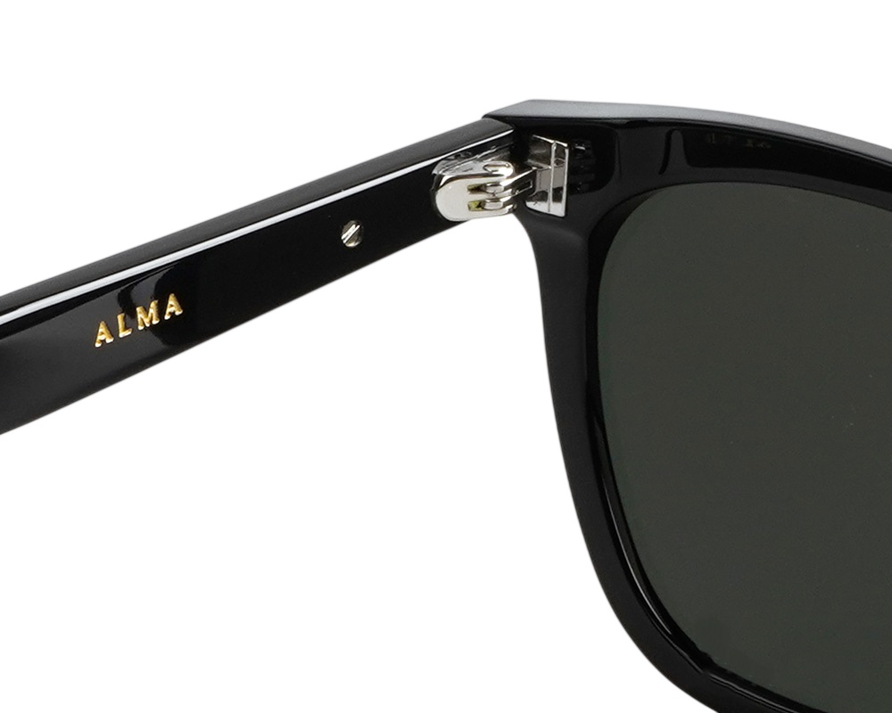 Kính mát Gentle Monster Alma 01 Black Acetate Frame Black Lenses 7