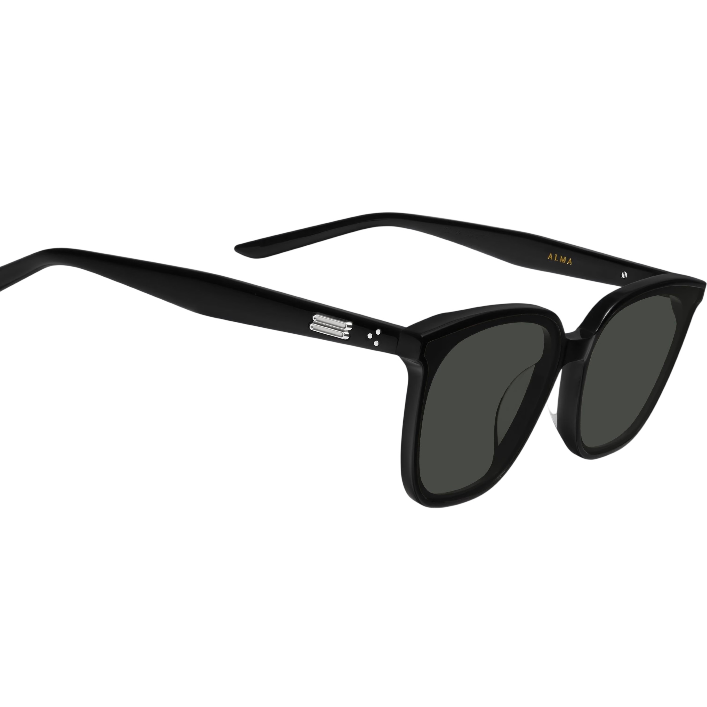 Kính mát Gentle Monster Alma 01 Black Acetate Frame Black Lenses 24