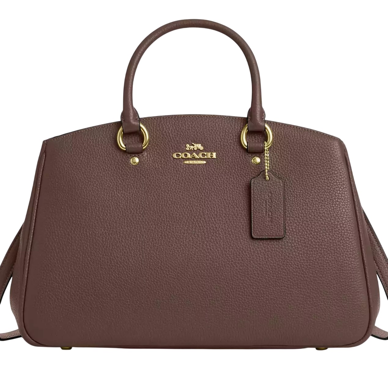 Túi Coach nữ Savannah Carryall Bag Dark Stone CAL56 6