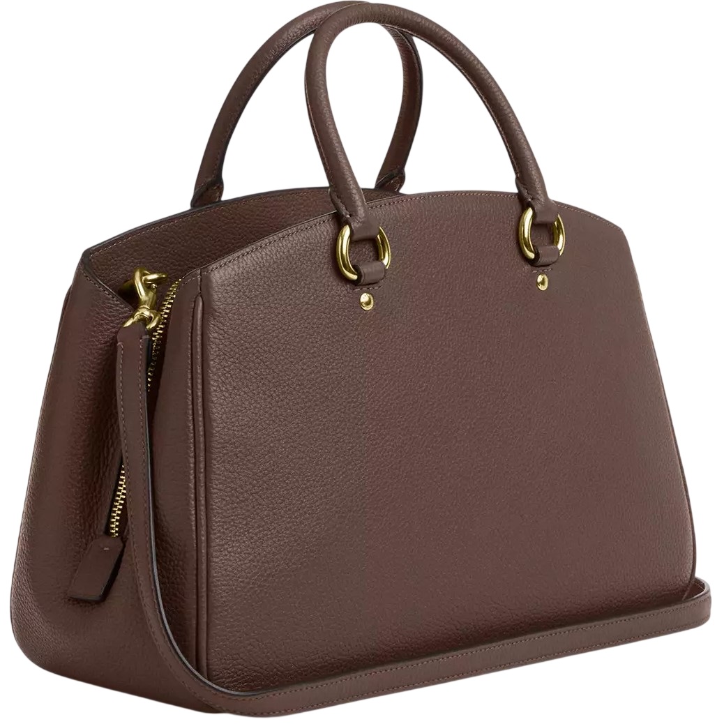 Túi Coach nữ Savannah Carryall Bag Dark Stone CAL56 8