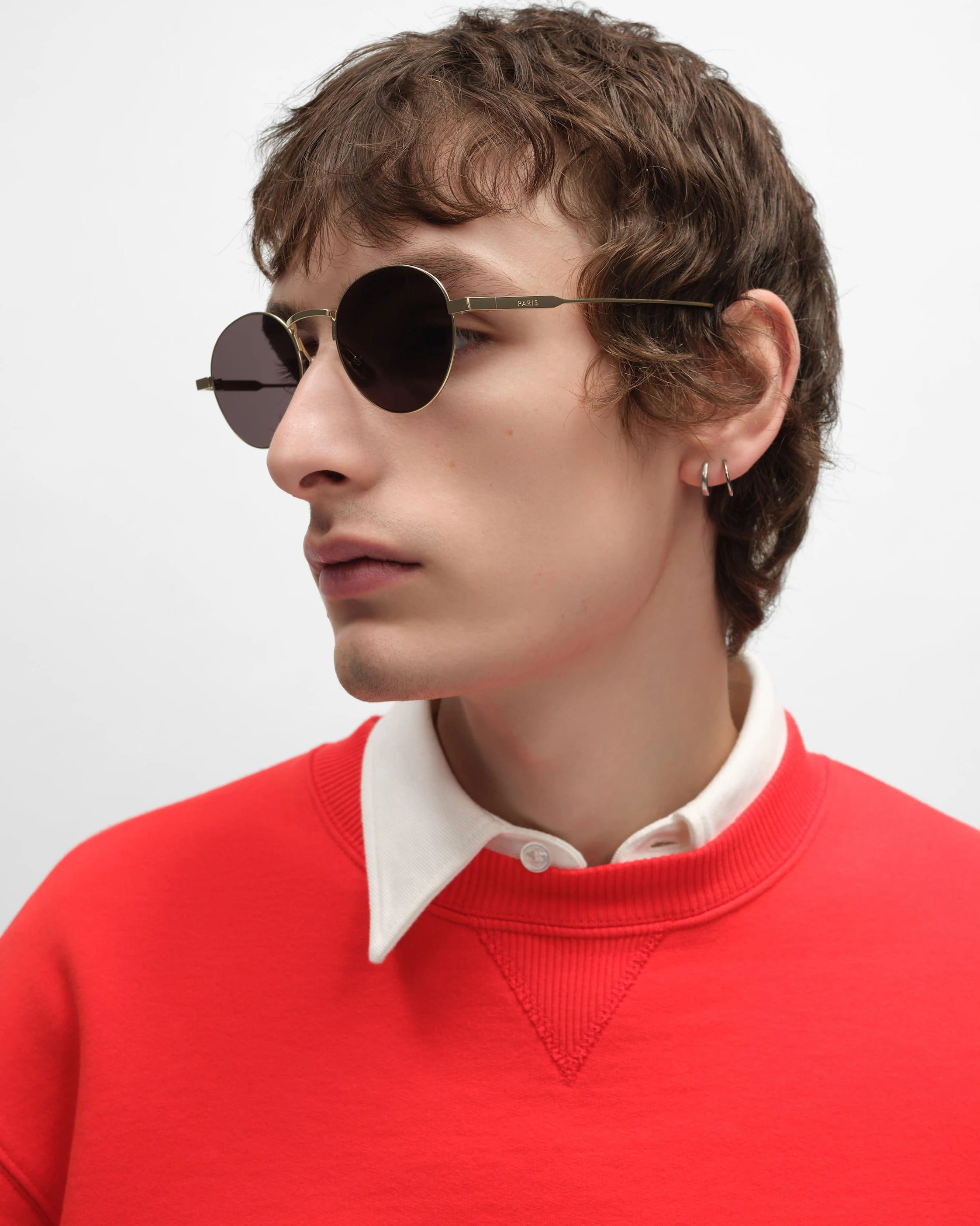 Mắt kính Celine Metal Frame 28 sunglasses in Metal 4