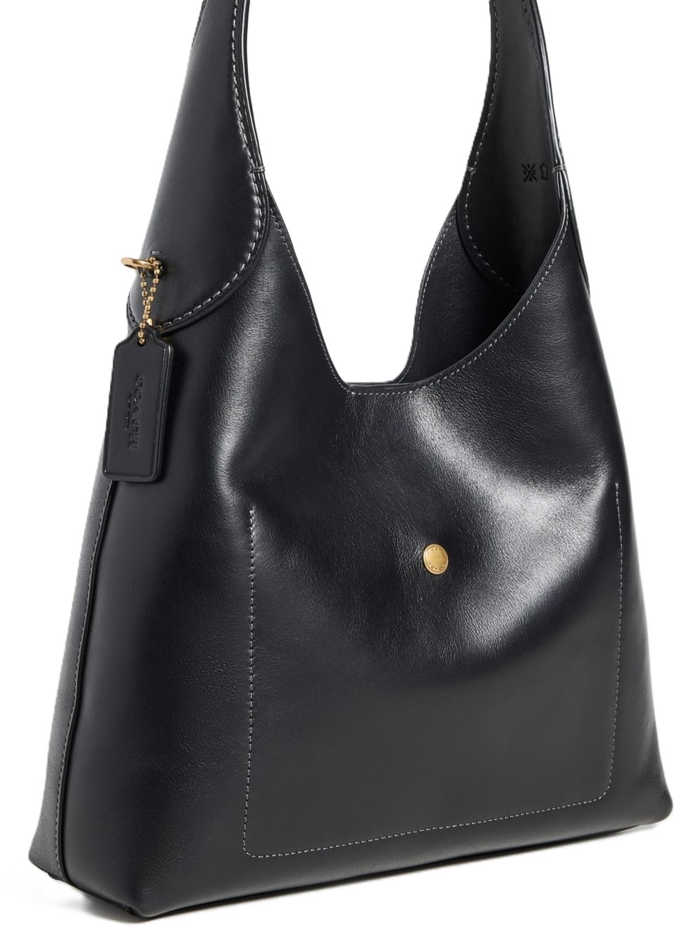 Túi Coach Brooklyn Shoulder Bag 28 Black CU068 2