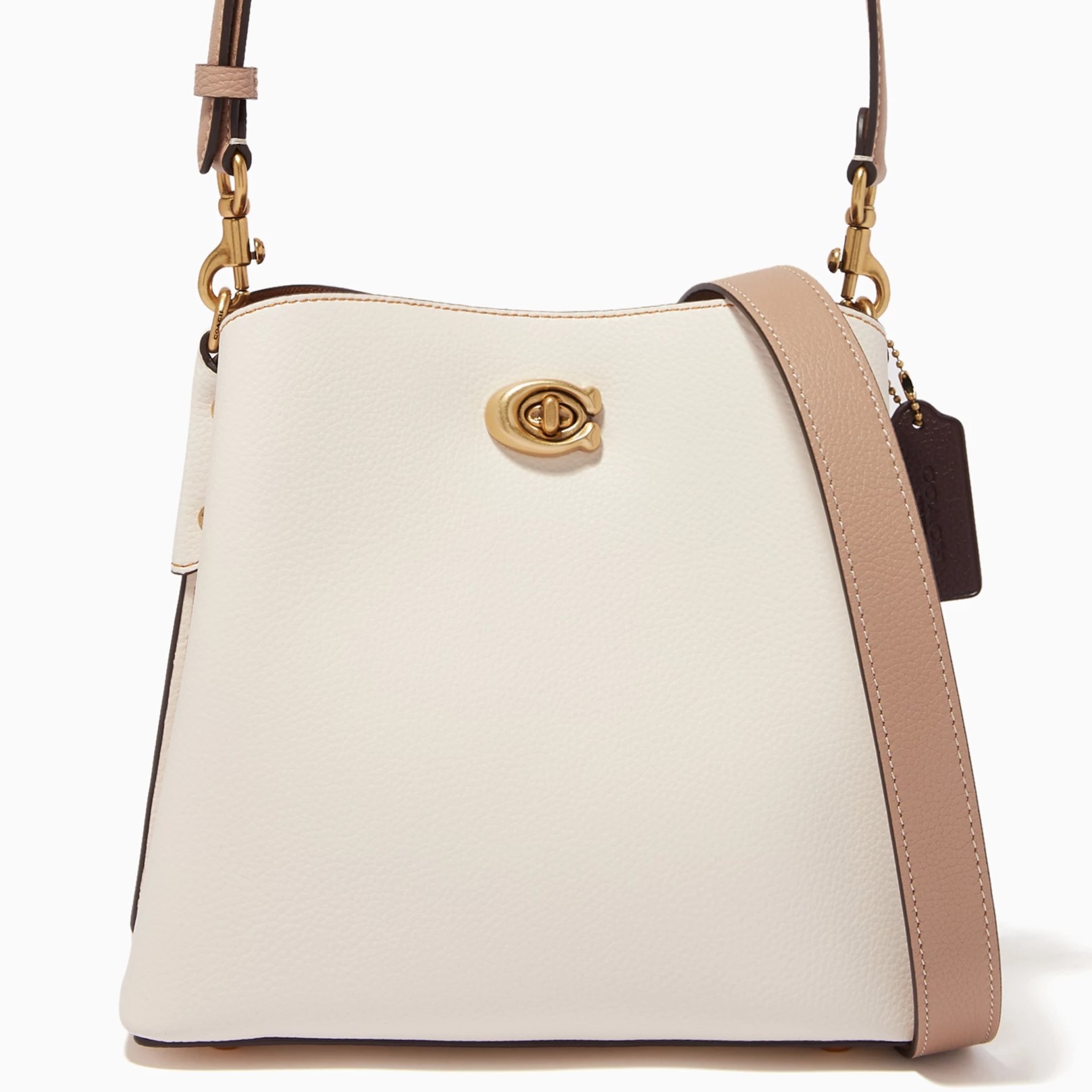 Túi xách Coach Willow Bucket Bag In Colorblock Chalk C3766 3