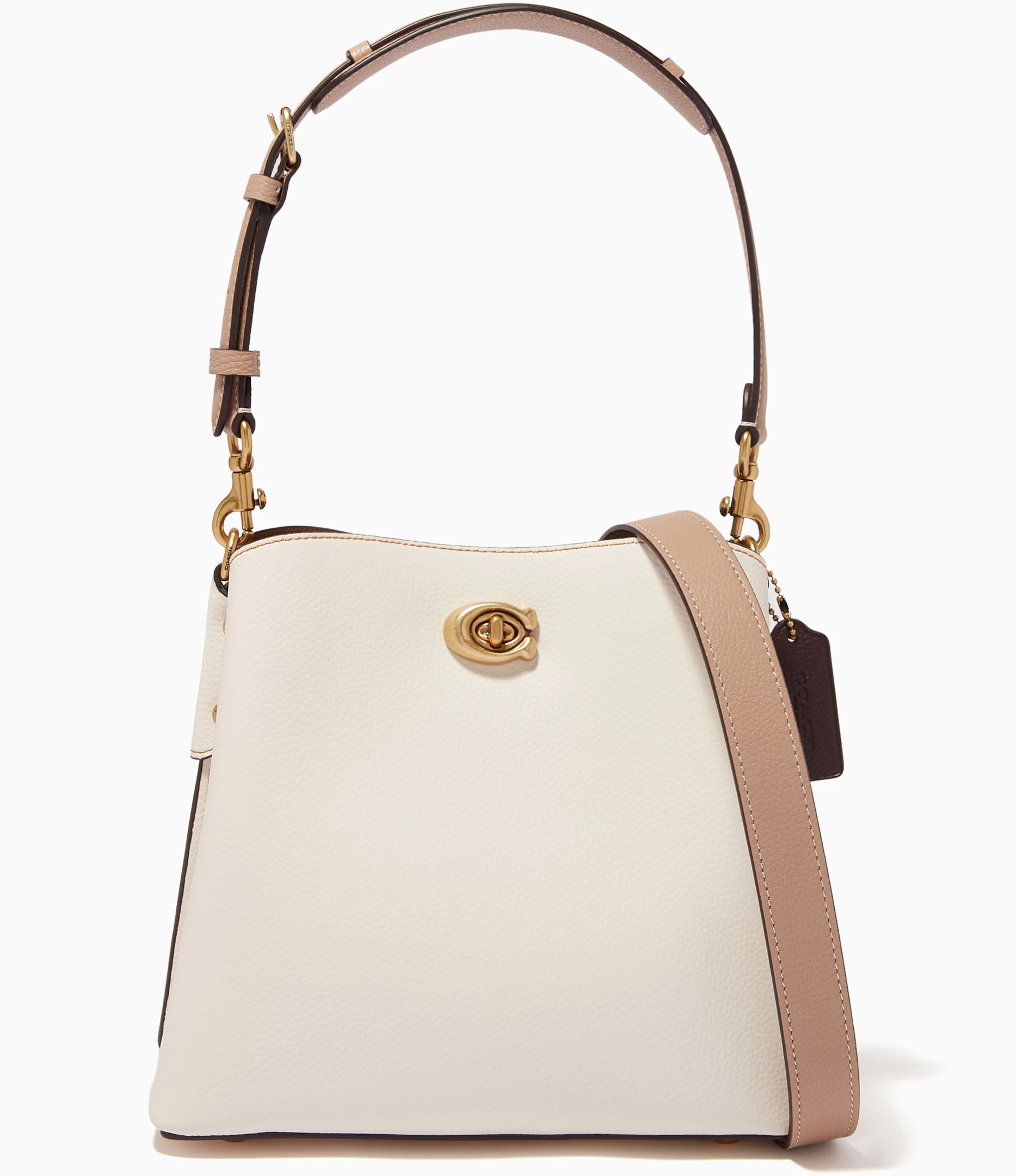 Túi xách Coach Willow Bucket Bag In Colorblock Chalk C3766 6