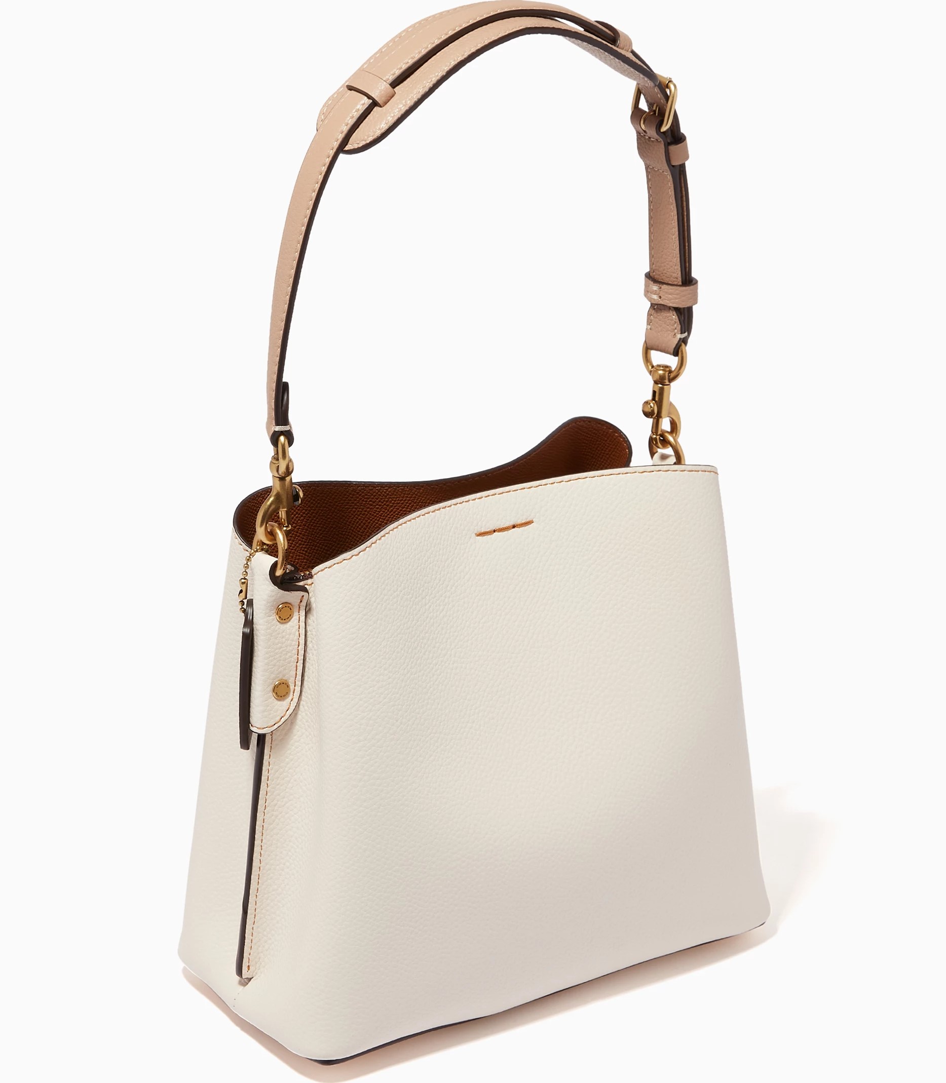 Túi xách Coach Willow Bucket Bag In Colorblock Chalk C3766 9