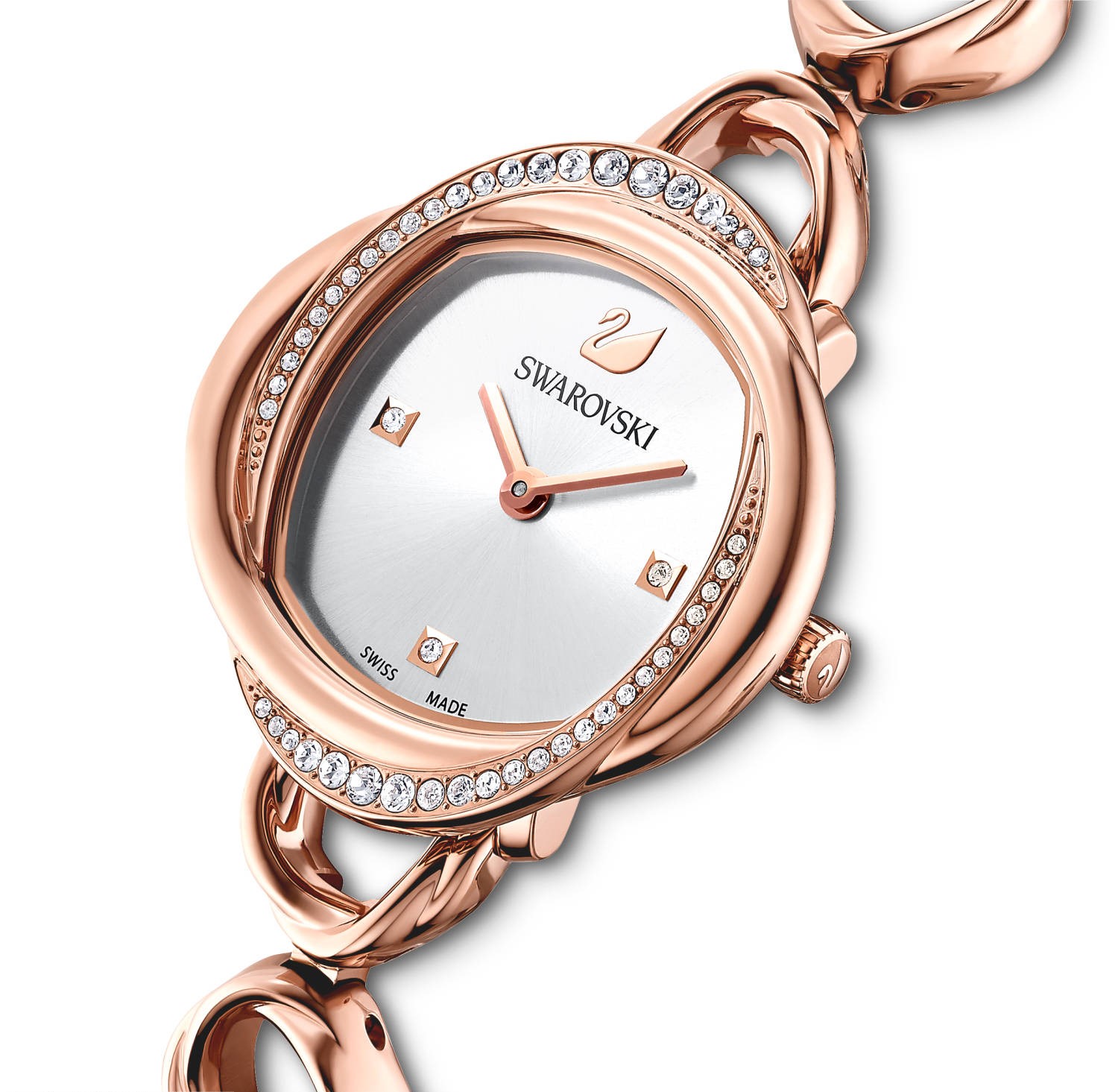 ĐỒNG HỒ NỮ SWAROVSKI CRYSTAL FLOWER ROSE GOLD LADIES WATCH 5547626 8