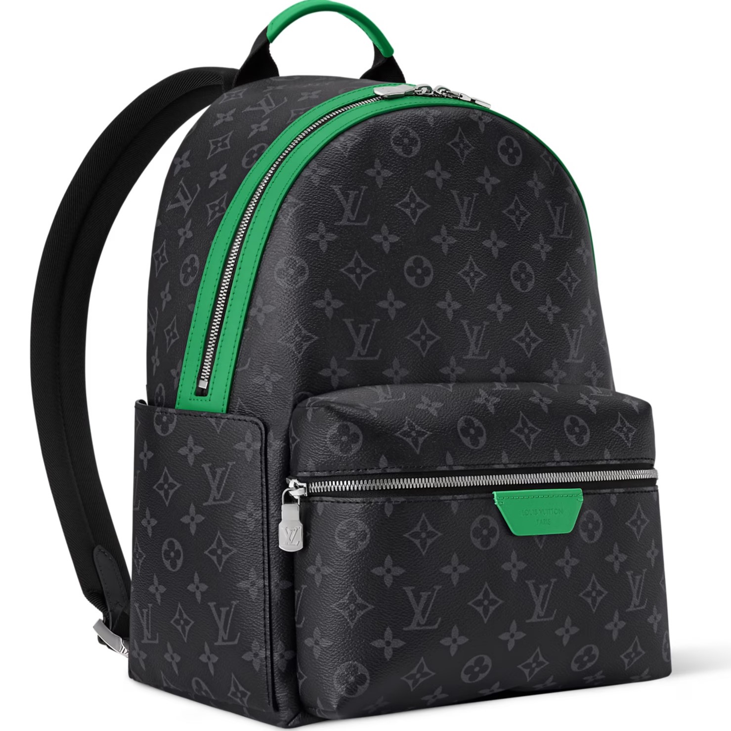 Ba Lô Louis Vuitton Discovery PM Backpack Monogram Eclipse Canvas Bamboo Green 11