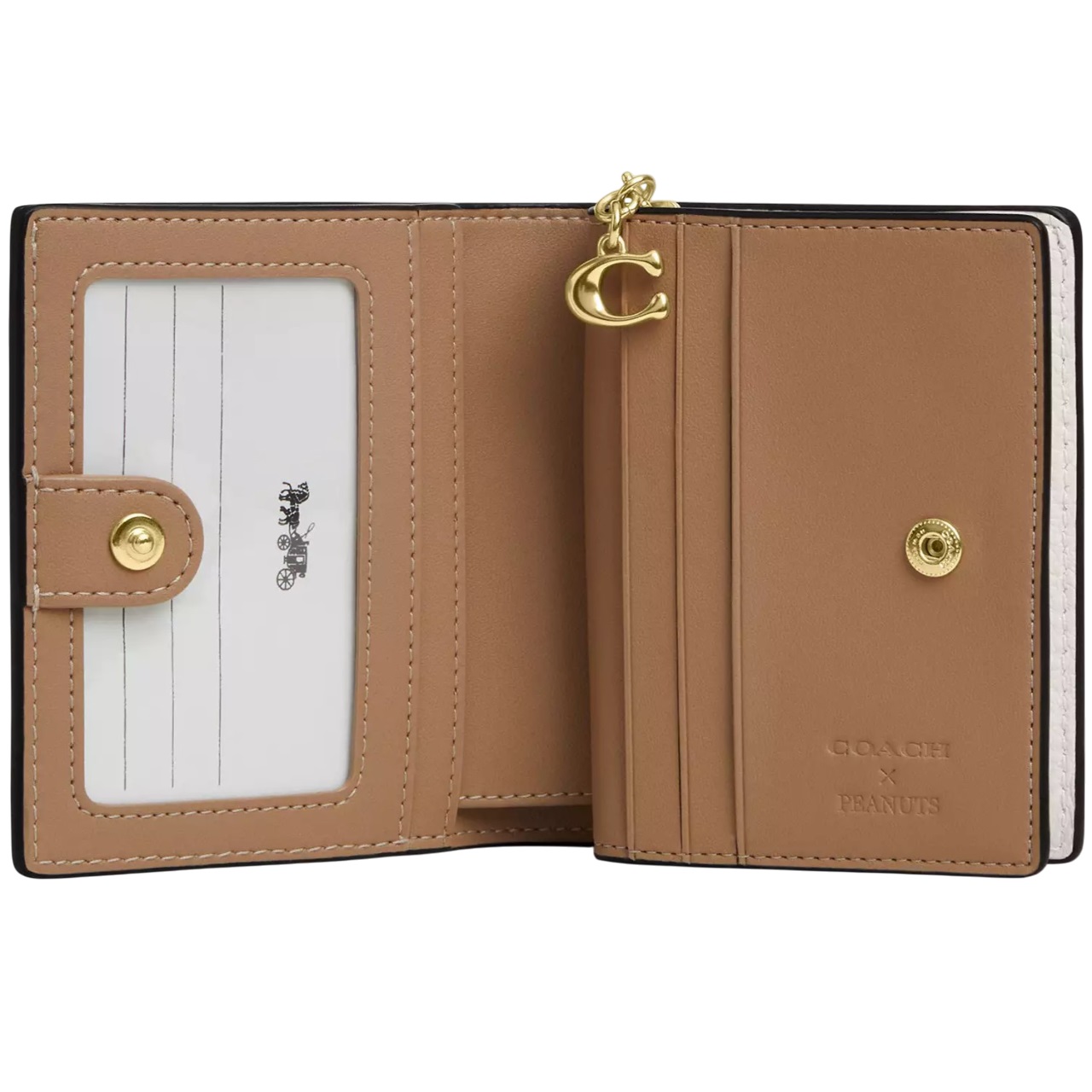 Ví Coach X Peanuts Snap Wallet Chalk Multi CBN36 1