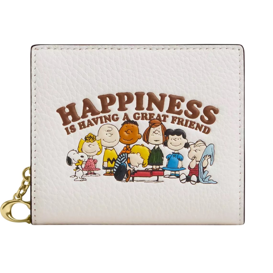 Ví Coach X Peanuts Snap Wallet Chalk Multi CBN36 4
