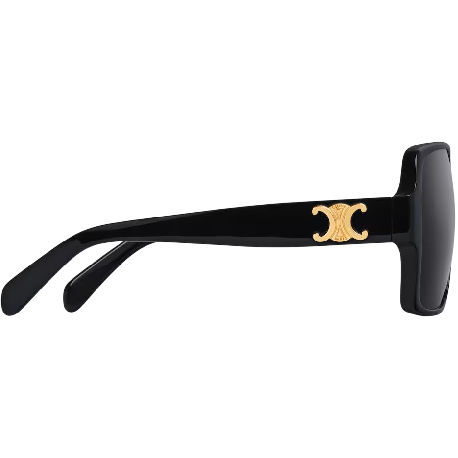 Mắt kính Celine Triomphe 16 sunglasses in Acetate Black 4