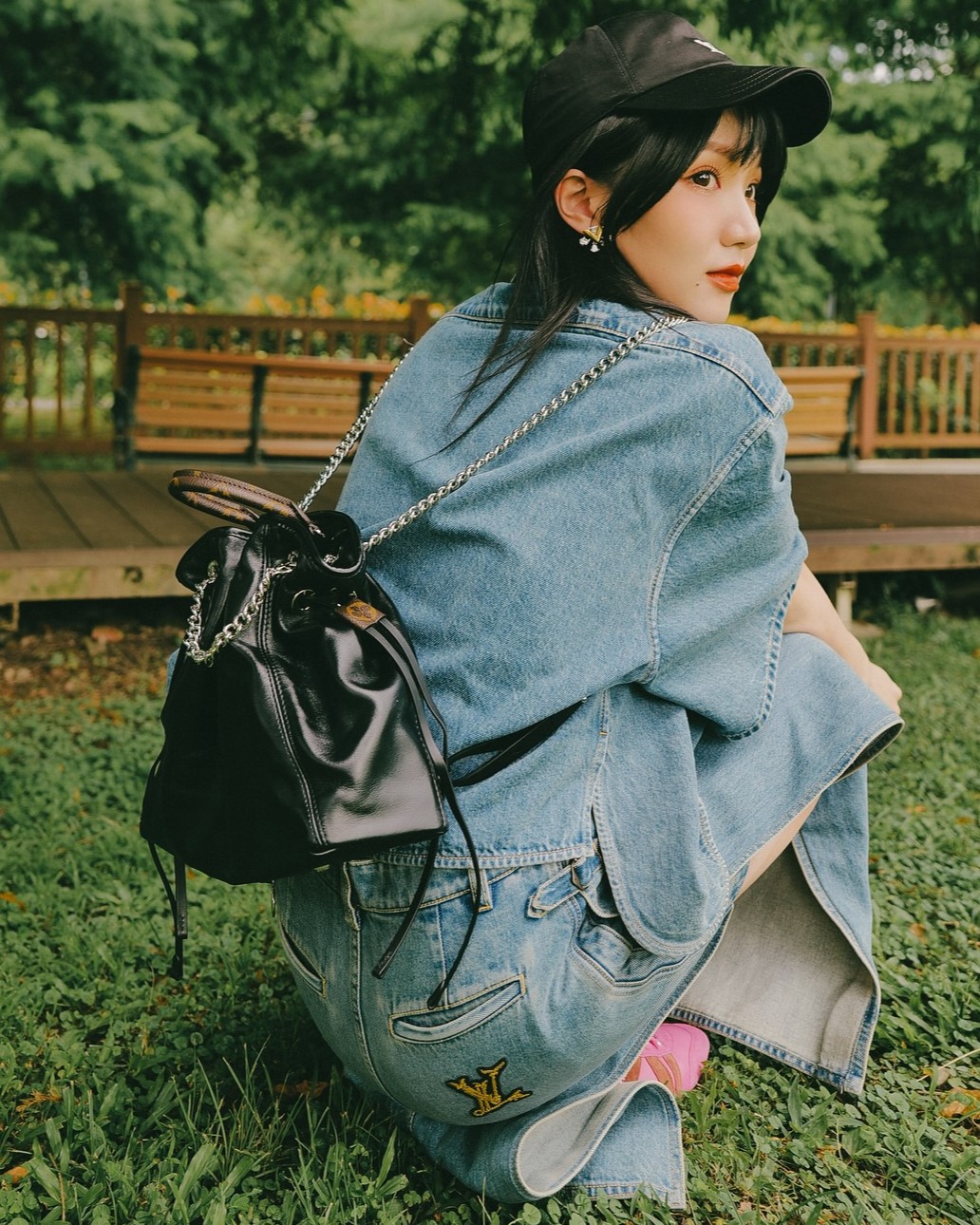 Ba Lô Louis Vuitton Off Duty Vibe Black 13