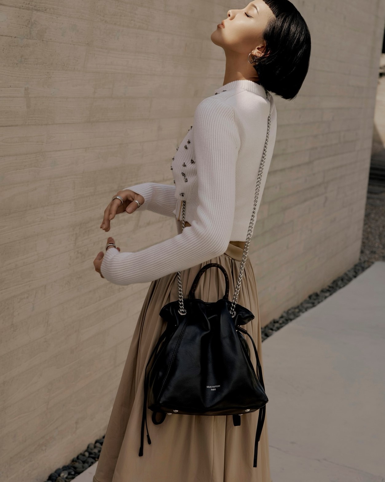 Ba Lô Louis Vuitton Off Duty Vibe Black 14