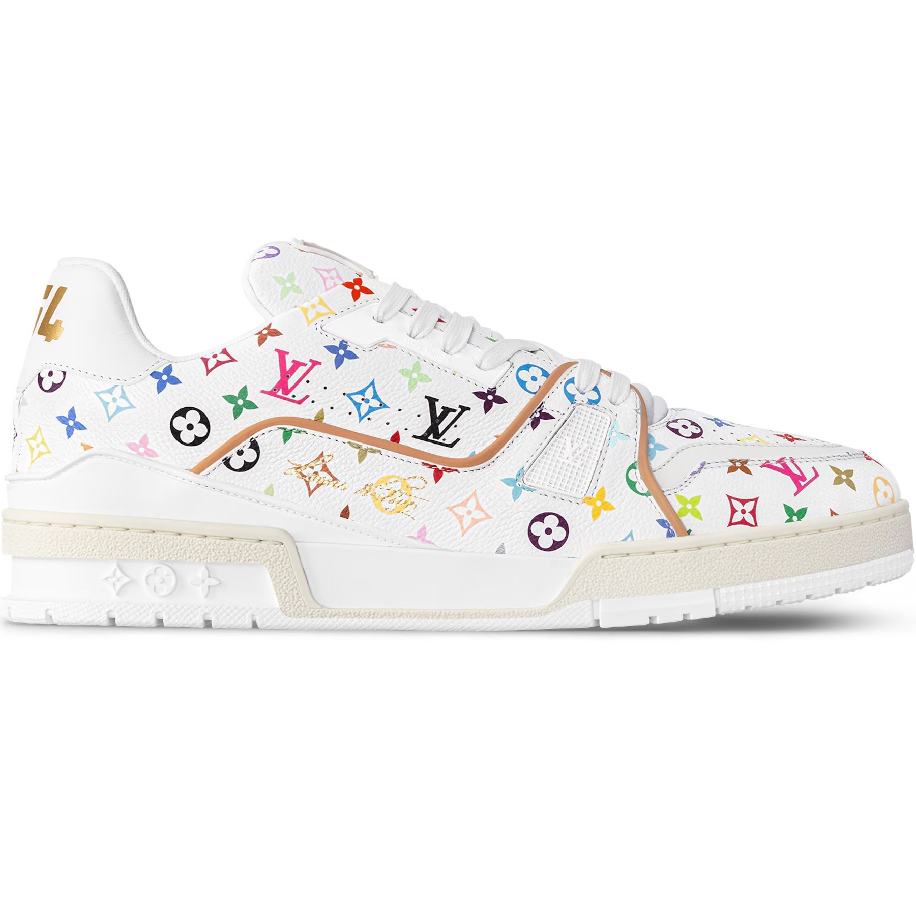 Giày Thể Thao LV Trainer LV x TM White 1AHEKG 1
