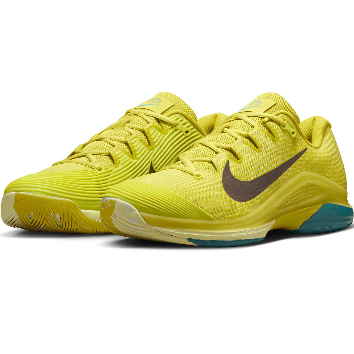 Giày Pickleball Nike Vapor 12 Premium Womens Hard Court Tennis Shoes Luminous Green HF7834-300 4