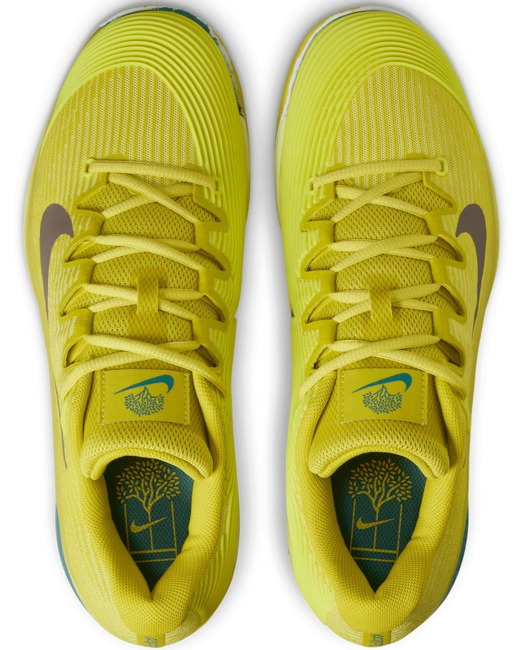 Giày Pickleball Nike Vapor 12 Premium Womens Hard Court Tennis Shoes Luminous Green HF7834-300 5