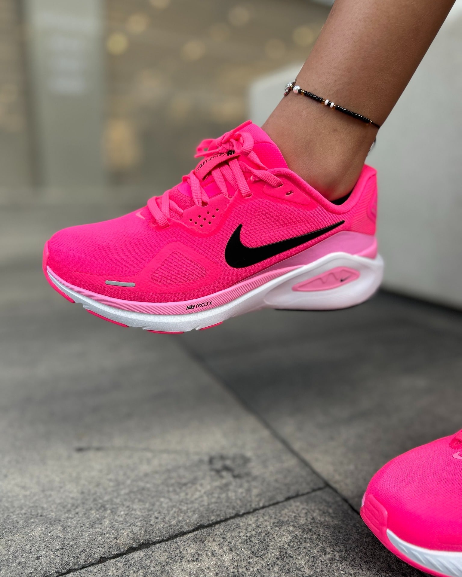 Giày Nike nữ Structure 26 Womens Road Running Shoes Hyper Pink HJ1101-601 5